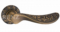 Дверная ручка RENZ мод. Леонора (бронза матовая античная) DH 603-10 MAB