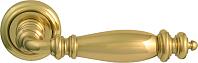 Дверная ручка Melodia мод. Siena Brass 403V на розетке 50V (полированная латунь)