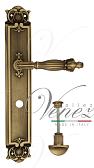 Дверная ручка Venezia на планке PL97 мод. Olimpo (мат. бронза) сантехническая